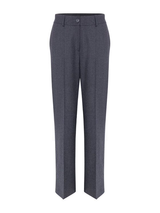 KMX KMX Spodnie materiałowe 809930020 Szary Straight Fit