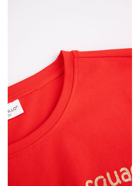 Coccodrillo Coccodrillo T-Shirt ZC4143104MER-009 Czerwony Regular Fit