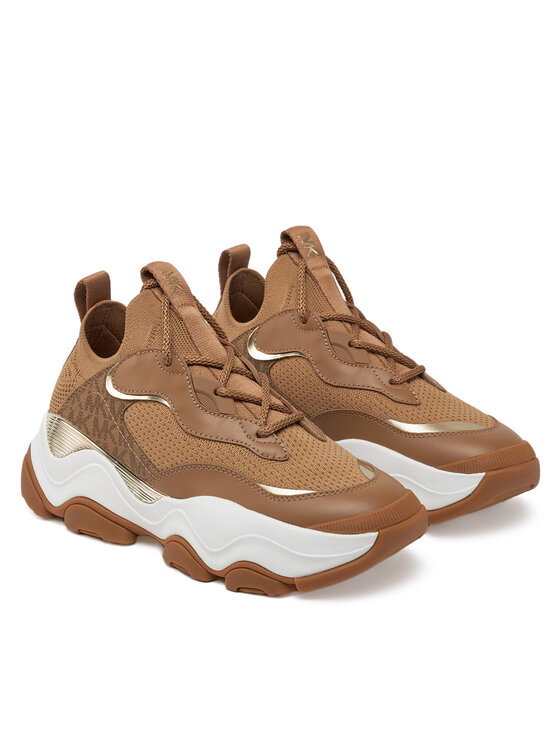 Michael Kors Michael Kors Sneakersy Atlas Knit 43R5ATFS2L Hnedá