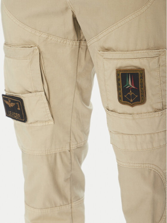 Aeronautica Militare Aeronautica Militare Hlače 251PA1387CT1493 Bež Regular Fit