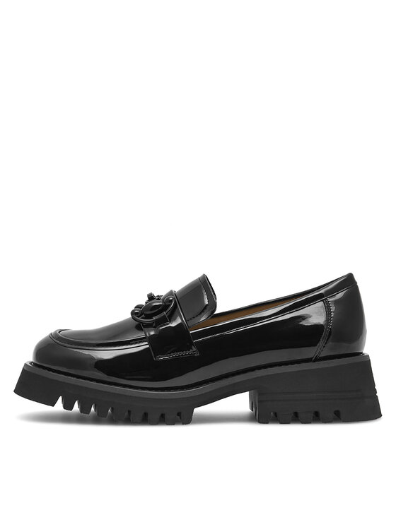 Badura Badura Loafersy WFA2487-1Z Czarny