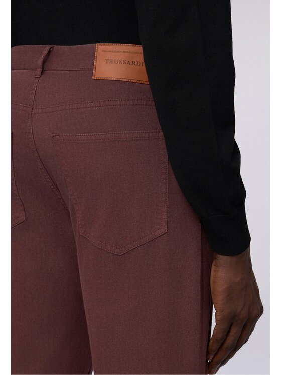 Trussardi Trussardi Pantalone da abito P706H104811N022 Marrone Regular Fit