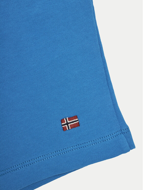 Napapijri Napapijri Sport rövidnadrág Nalis NP0A4HK5B2W1 S Kék Regular Fit