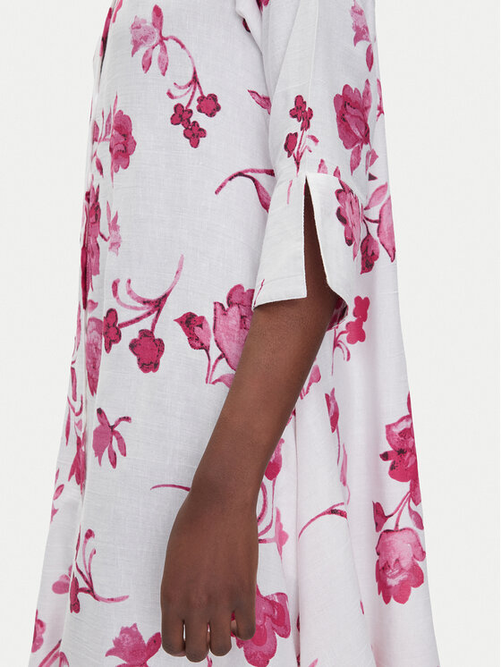 Iconique Iconique Сукня-сорочка IC25-055 Білий Relaxed Fit