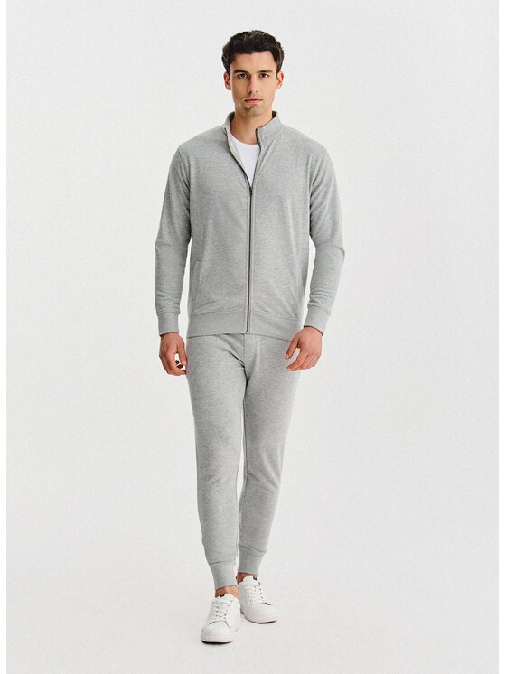 Pako Lorente Pako Lorente Spodnie dresowe P25WF-WD-002 Szary Slim Fit