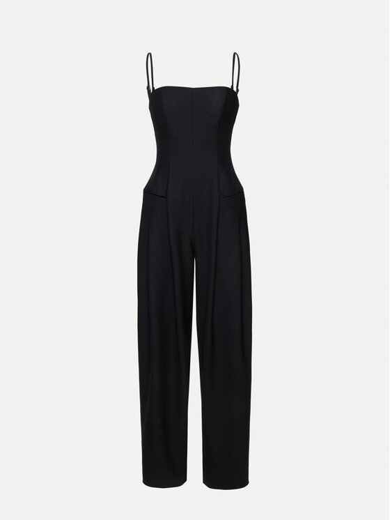 La Mania La Mania Jumpsuit ORIA Nero Basic Fit