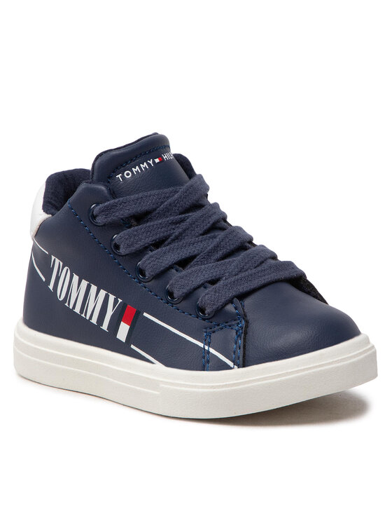 Tommy Hilfiger Tommy Hilfiger Sneakersy High Top Lace-Up T1B9-32459-1431 M Granatowy