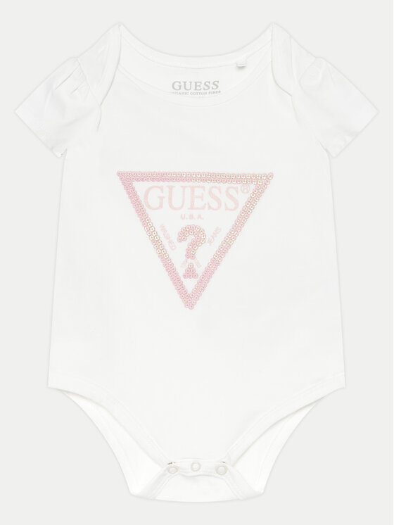 Guess Guess Set Bluse und Hose S5RG06 KAN04 Weiß