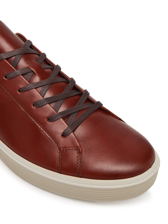 ECCO ECCO Sneakersy Soft 60 M Lace Up Premium 52546401053 Hnědá