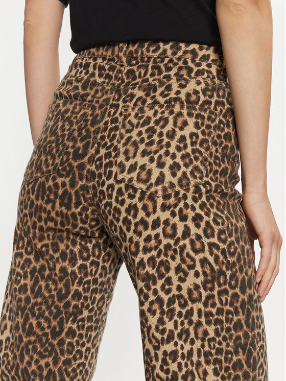 Vero Moda Vero Moda Džínsy Tessa 10330128 Hnedá Wide Leg