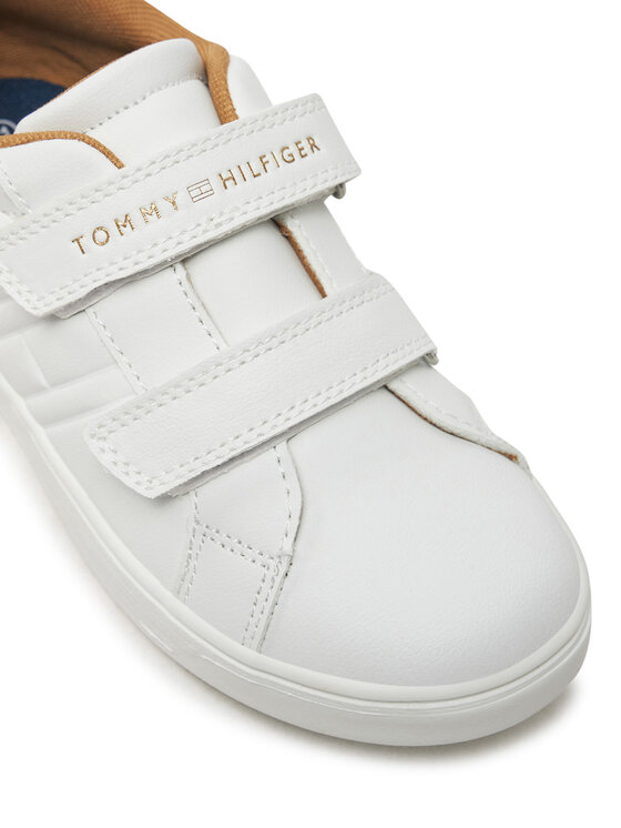 Tommy Hilfiger Tommy Hilfiger Sneakers Low Cut Velcro Sneaker T1X9-33835-1355 S Bianco