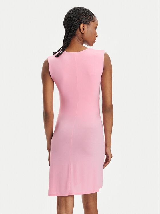 HUGO Hugo Vsakodnevna obleka Nalira 50514027 Roza Slim Fit