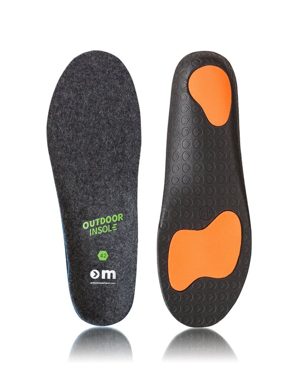 Ortho Movement Ortho Movement Wkładki Upgrade Outdoor Czarny