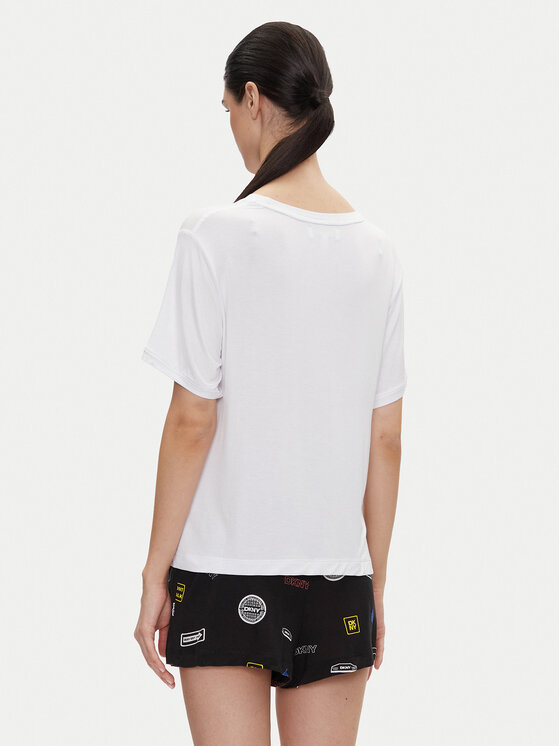 DKNY DKNY Pijama YI70051 Negru Regular Fit