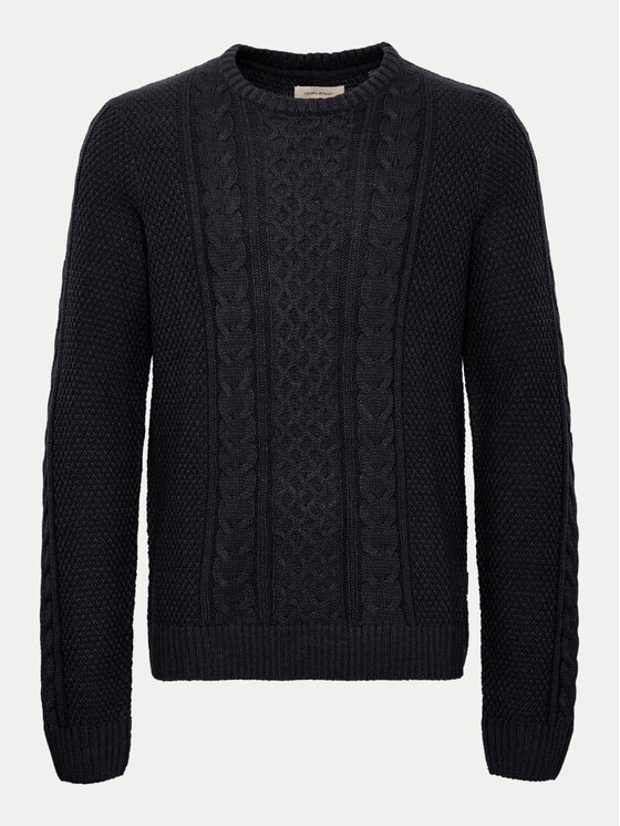 Blend Blend Sweter 20717439 Czarny Regular Fit