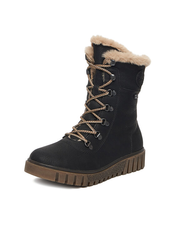 Rieker Rieker Schnürschuhe CEO-Y3424-00 Schwarz