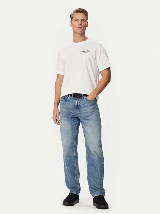 Calvin Klein Jeans Calvin Klein Jeans T-särk LV04RH832G Valge Regular Fit