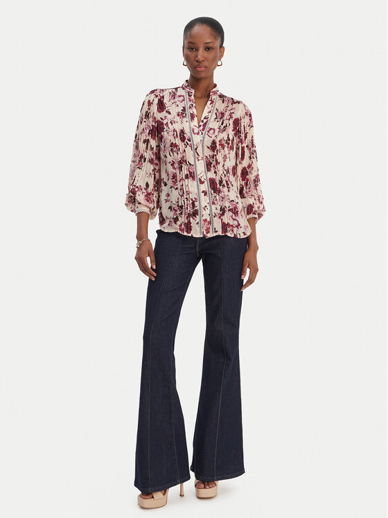Guess Guess Koszula W5RH16 WDW82 Kolorowy Regular Fit