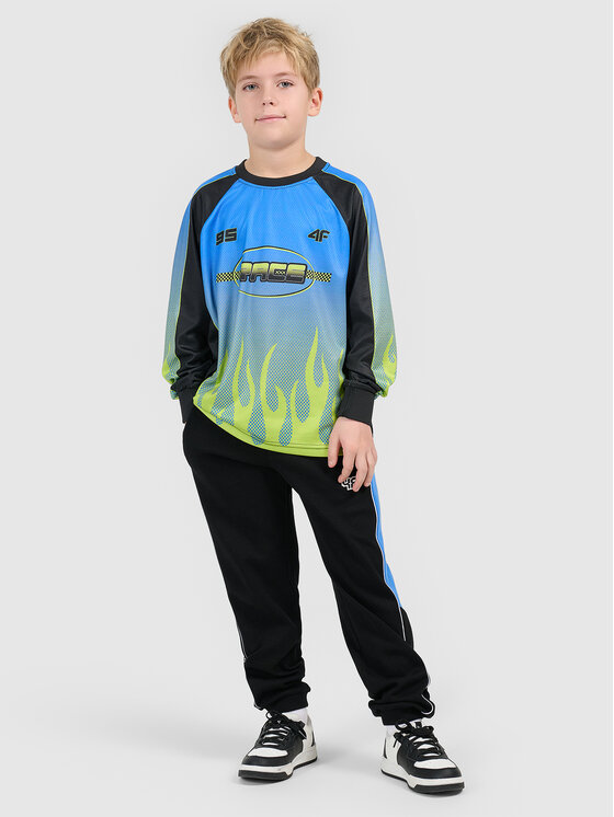 4F 4F Bluza ESPORTS RACING Kolorowy Loose Fit