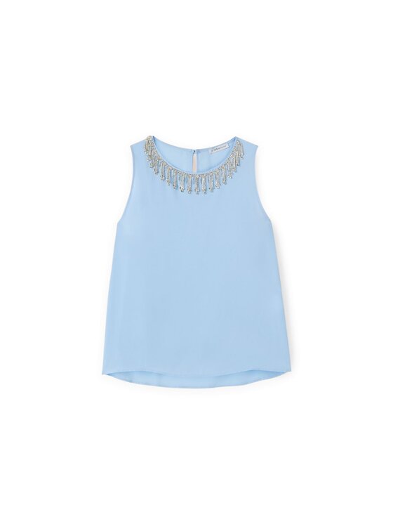 Motivi Motivi Top D000Q000505N004 Turchese Regular Fit