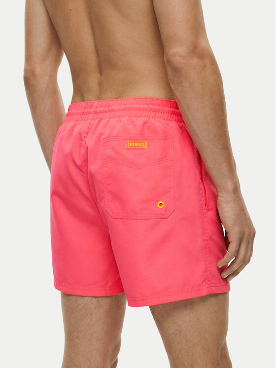 Guess Guess Plaukimo šortai F6GT25 WG282 SHORT Rožinė Regular Fit