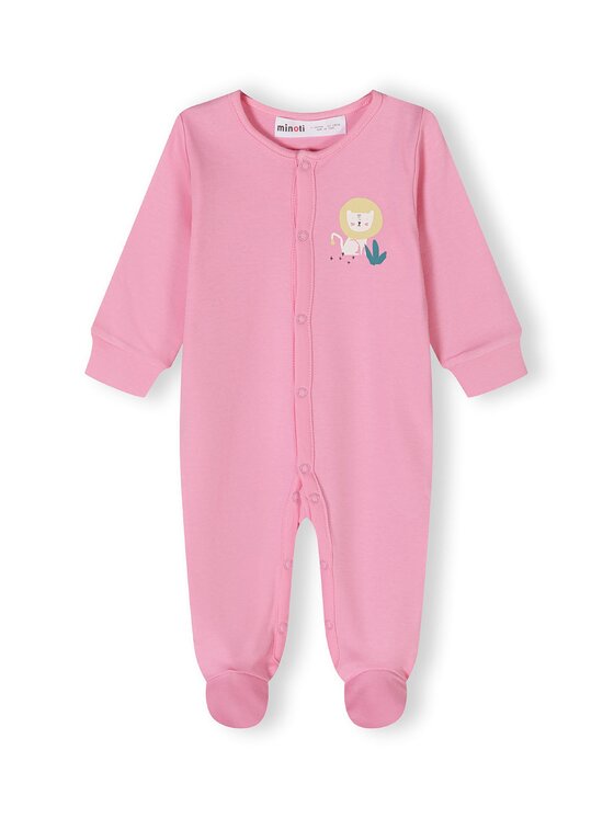 MINOTI MINOTI Komplet 2 par pajacy 24babypack26 Fioletowy
