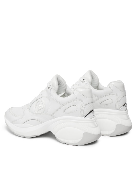 MICHAEL Michael Kors MICHAEL Michael Kors Snīkeri Zuma Trainer 43H3ZUFS2L Balts
