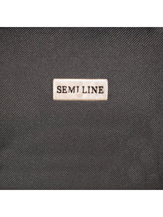 Semi Line Semi Line Srednji kofer T5601-3 Crna