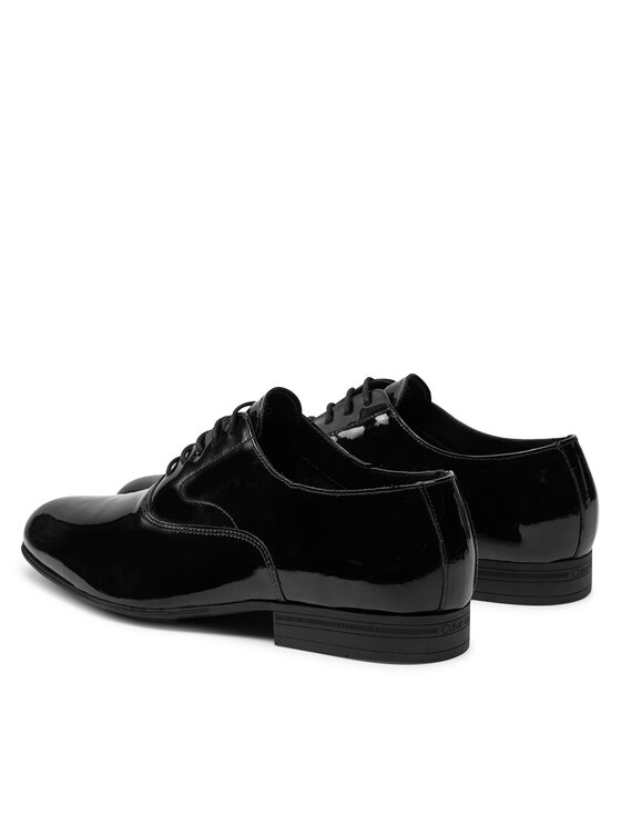 Calvin Klein Calvin Klein Cipele Oxford Pat HM0HM01600 Crna