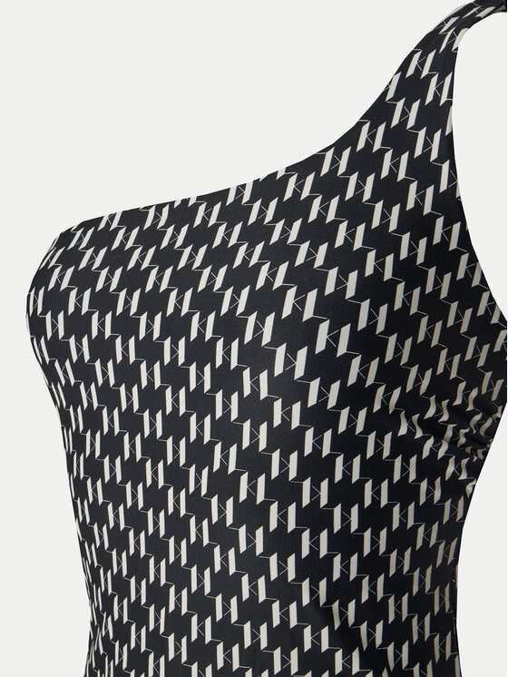 KARL LAGERFELD KARL LAGERFELD Badeanzug A1W46043 Schwarz