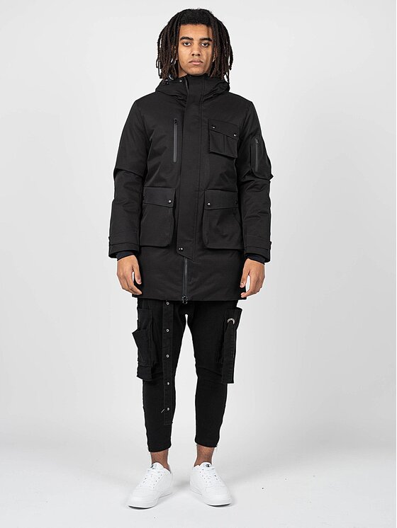 John Richmond John Richmond Kurtka przejściowa UMA22095GB Czarny Regular Fit