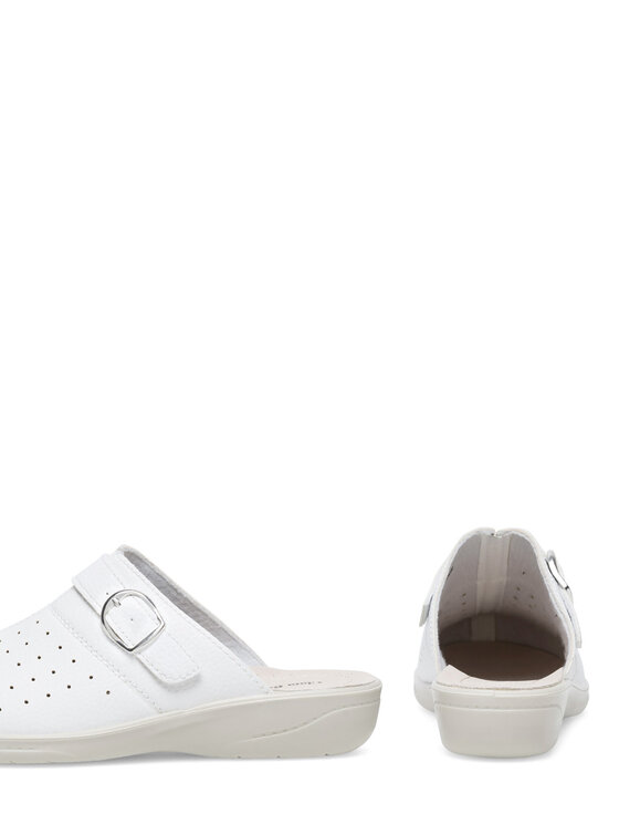 Clara Barson Clara Barson Ciabatte WS010904-01 Bianco