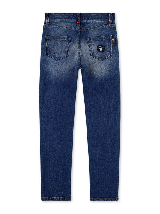 PHILIPP PLEIN PHILIPP PLEIN Jeansy 1859 Błękitny Straight Fit