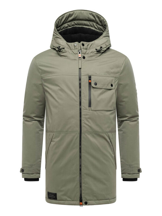 Stone Harbour Stone Harbour Kurtka zimowa Fintaan Zielony Regular Fit