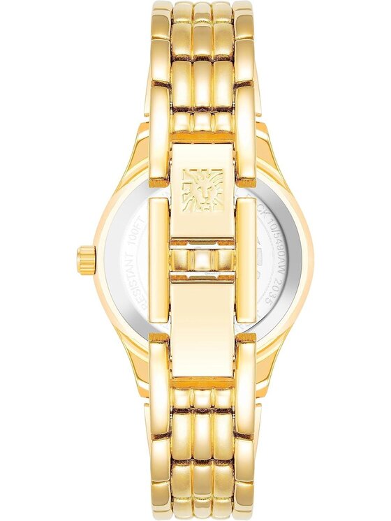 Anne Klein Anne Klein Zegarek 10-5490MPGB Złoty