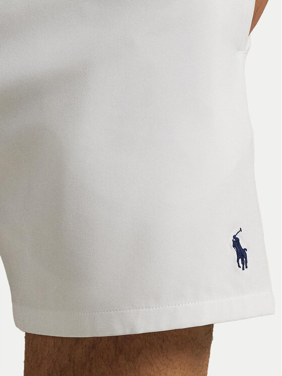 Polo Ralph Lauren Polo Ralph Lauren Szorty kąpielowe 710957782014 Biały Classic Fit