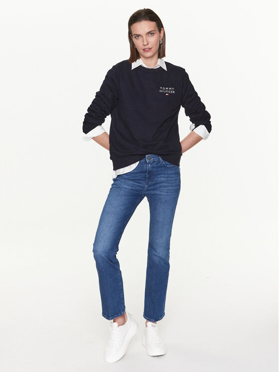 Tommy Hilfiger Tommy Hilfiger Jopa UW0UW04521 Mornarsko modra Regular Fit