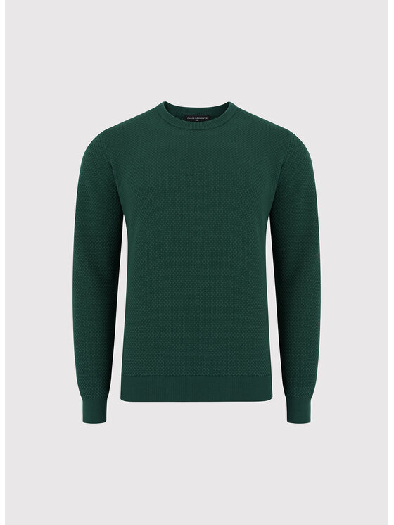 Pako Lorente Pako Lorente Sweter P26WF-2X-013 Zielony Classic Fit