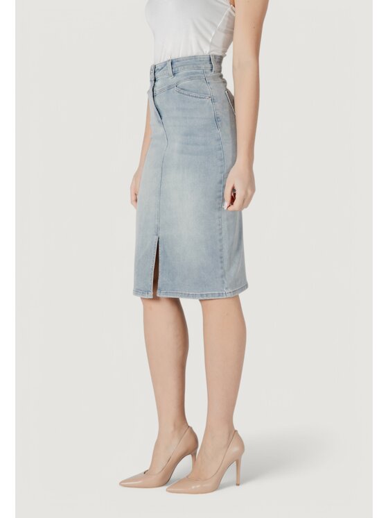 Morgan De Toi Morgan De Toi Gonna 241-JAPA Blu Casual Fit
