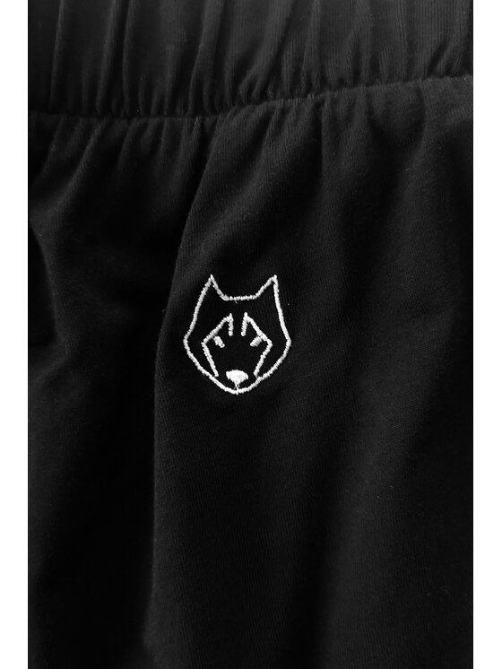 LaLupa LaLupa Pantalone del pigiama LA026 Nero Comfortable Fit