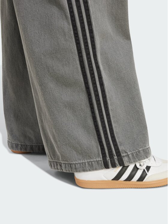 adidas adidas Jeansy 158183 Szary Loose Fit