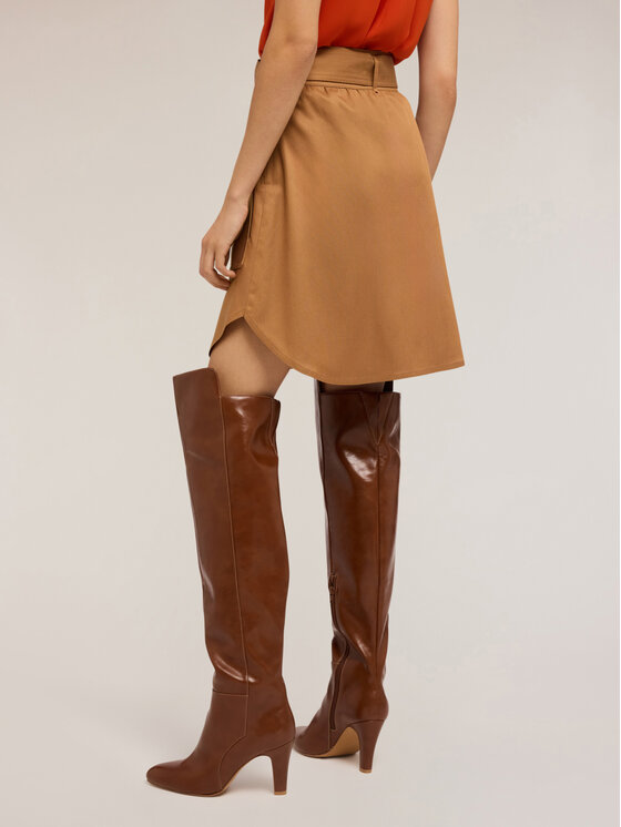 Motivi Motivi Minigonna 1250Q001109N012 Marrone A-Line Fit