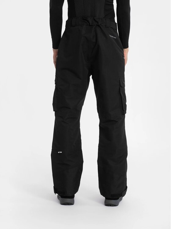 4F 4F Snowboardové nohavice 4FAW22TFTRM187-20S Čierna Regular Fit