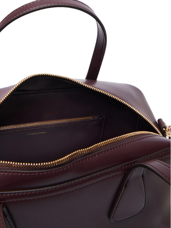 Calvin Klein Calvin Klein Kabelka Ck Medium Bowling Bag LV04F3610G Bordó