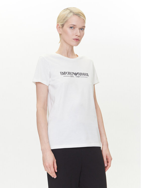 T-Shirt Emporio Armani Underwear, Größe M Weiß EW000408 AF10881 U1131