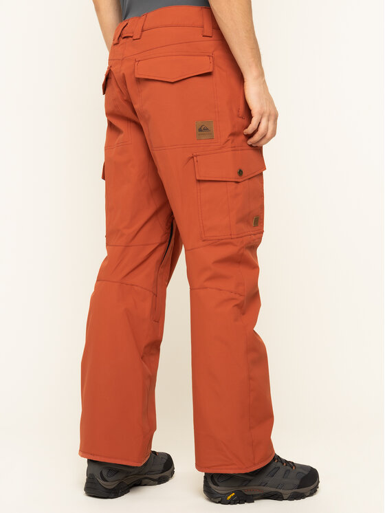 Quiksilver Quiksilver Сноуборд панталони Porter EQYTP03118 Оранжев Regular Fit