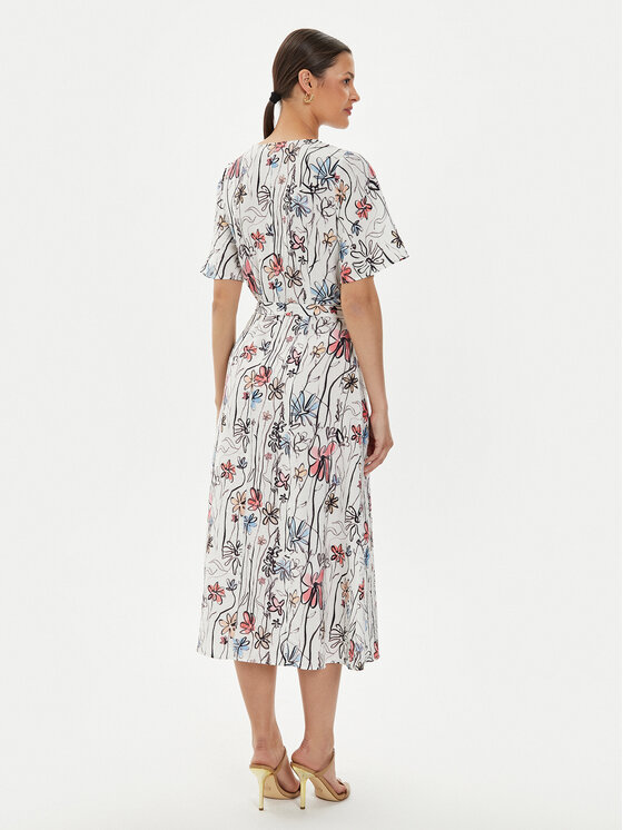 Desigual Desigual Sommerkleid Camisero 24WWVWXA Bunt Regular Fit