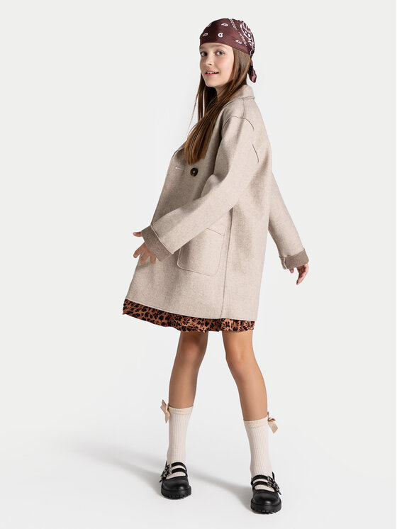 Coccodrillo Coccodrillo Übergangsmantel ZC4151301RGJ Beige Regular Fit