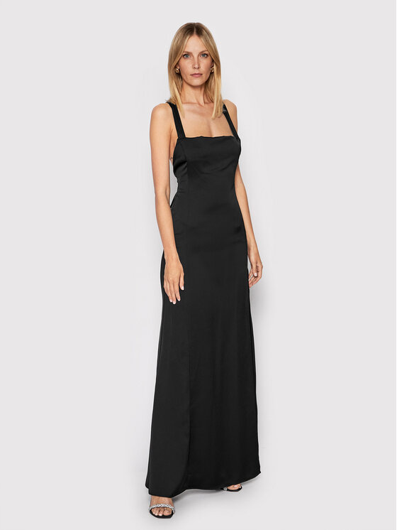PINKO Pinko Õhtune kleit Mandorla AI22-23 PSPG 1N13K5 A04E Must Regular Fit