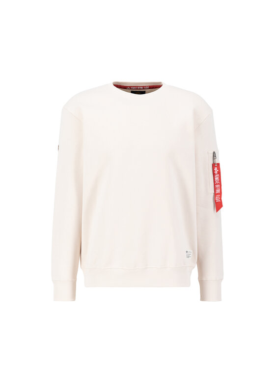 Alpha Industries Alpha Industries Bluza Dragon Embroidery Sweatshirt Beżowy Regular Fit